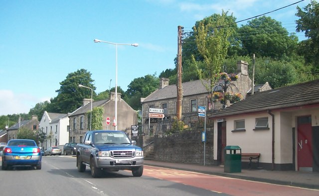 Main Street, Lisnaskea © Eric Jones :: Geograph Ireland