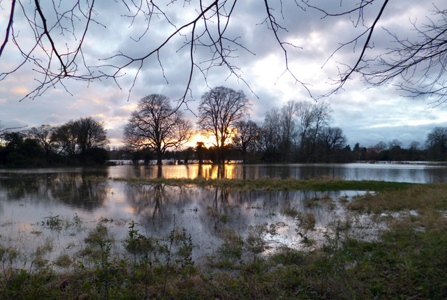 Flooded Fields, Crowmarsh