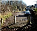 No motor vehicles past this point, Ty Coch Lane, Llantarnam