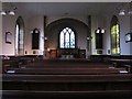 NY9171 : St. Peter's Church, Humshaugh - interior by Mike Quinn