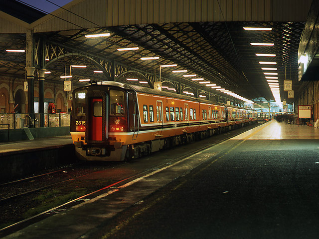 Train at Connolly Station - (5)