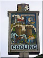 The village sign, Cooling