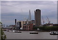 Riverside buildings in Southwark