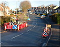 Small roadworks, Rowan Way, Malpas, Newport