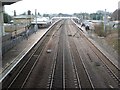 TL2371 : Huntingdon railway station, Cambridgeshire, 2009 by Nigel Thompson
