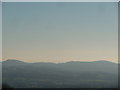 Abberley Hill, Bell Tower and Woodbury Hill from Clee Hill Common