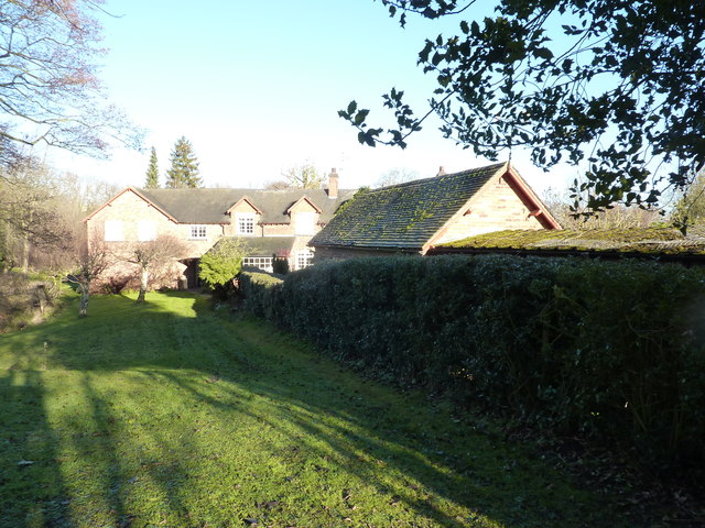 House with footpath through garden