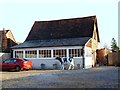 SU6776 : Cow & Conservatory, Mapledurham by Des Blenkinsopp