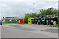 Recycling bins, Hollingbury