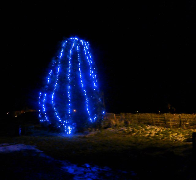 'Christmas Lights' at Powburn