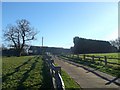 Access road to Lunsford Farm