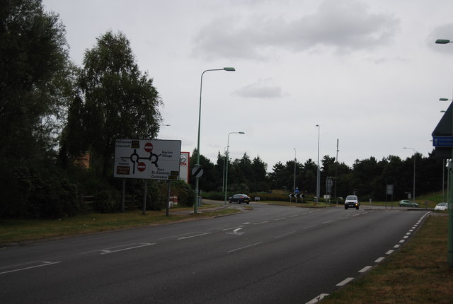 A1189 near Ransomes Europark