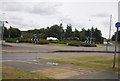 Roundabout near the end of the A1189