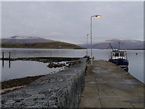 NM9045 : Port Appin Pier by James T M Towill