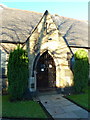 All Saints Church, Rhodes, Porch