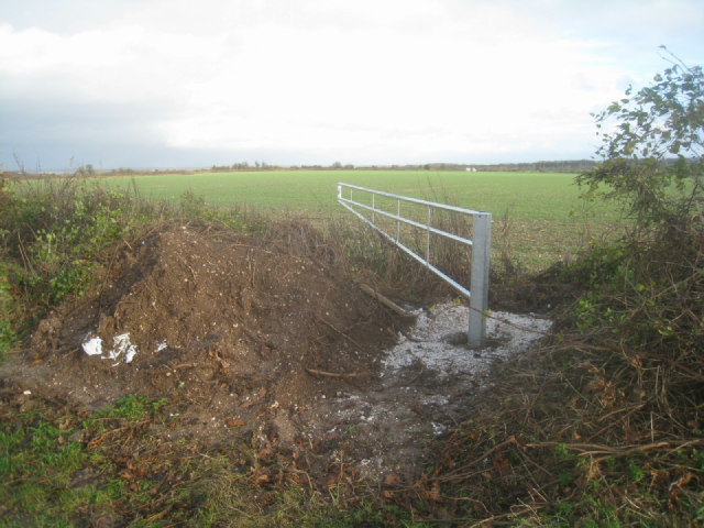Installing a new farm gate