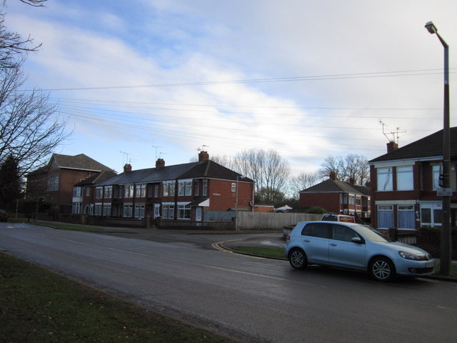 Endike Lane at Oldfield Avenue, Hull