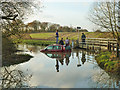 An unsuccessful attempt to ford Sandon Brook