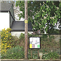 Whittlebury Parish Council noticeboard, High Street