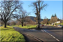 SO7847 : Cockshot Road junction, Malvern Link Common by Bob Embleton