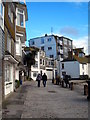 A quiet sunny day by St Ives harbour