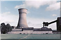 SX8671 : Newton Abbot cooling tower by Alan Hunt