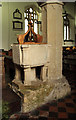 All Saints, Worlington - Font