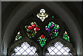 All Saints, Worlington - Stained glass window