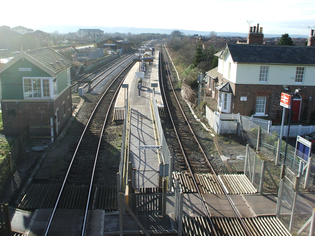 Seamer railway station, Yorkshire © Nigel Thompson :: Geograph Britain