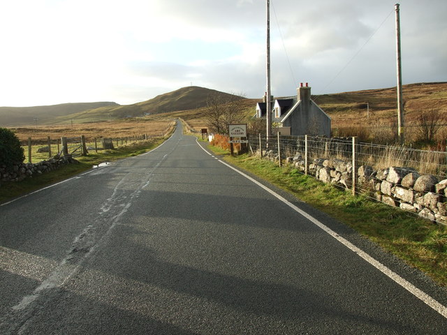 The A855 at Solitote