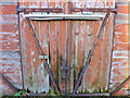 Old door at Iron Wharf, Faversham