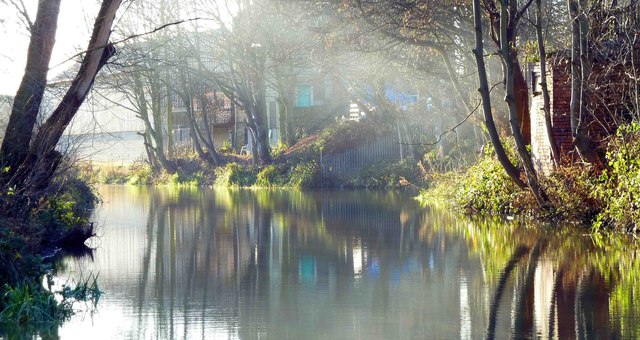 Disused canal at Elsecar, along side the Barnsley Boundary Walk