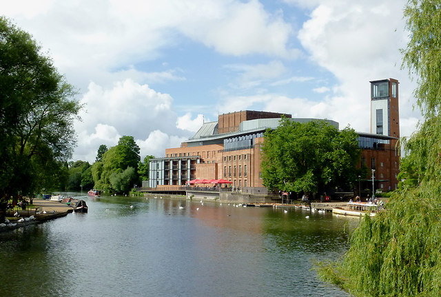 River Avon and the Royal Shakespeare Theatre