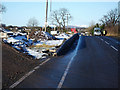 New road construction at Bishopton