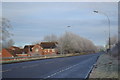 A46 trunk road east of Caistor