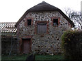 SU1571 : Thatched barn in process of restoration, Rockley by Vieve Forward