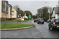 the Busy A386  Woolwell Roundabout