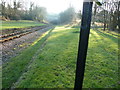 Looking south towards the northern portal of Sharpthorne tunnel