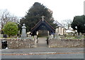 Lych gate, Parish Church of St John Baptist, Sully