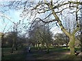 Path in Tooting Bec Common