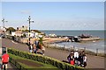 The promenade in Viking Bay