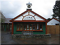 NY2623 : Front of Cafe and Jubilee Clock, Hope Park, Keswick by Graham Robson