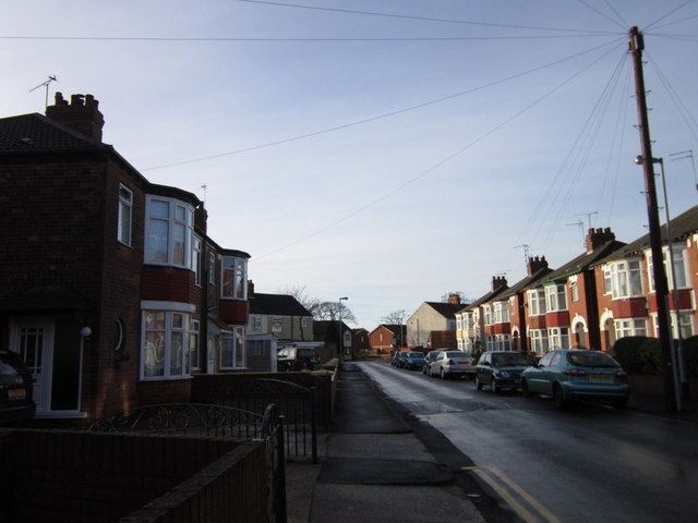 Watt Street towards Southcoates Lane,... © Ian S :: Geograph Britain ...