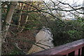 River through Alford, after heavy rain