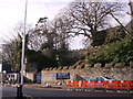 Cardigan Castle wall restoration