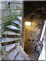 SE6051 : York: spiral staircase in Clifford’s Tower by Chris Downer