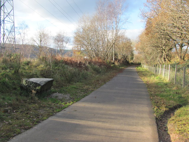 Taff Trail/Celtic Trail heading towards Rhydyfelin