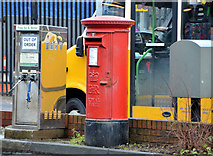 J3070 : Pillar box and drop box, Finaghy, Belfast by Albert Bridge