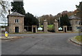 Southern entrance to Chepstow racecourse