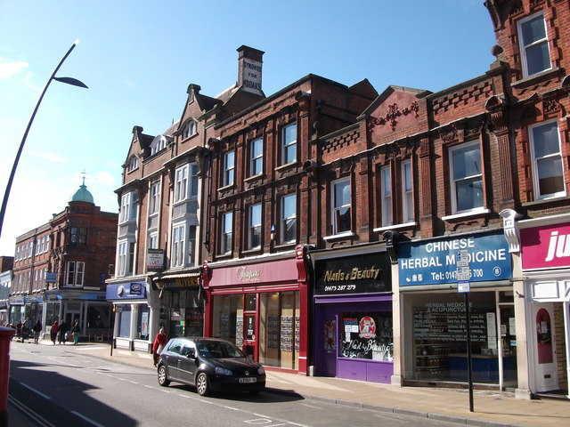 Upper Brook Street Ipswich © Keith Evans :: Geograph Britain and Ireland